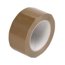 Taśma pakowa akrylowa brązowa 48mm 66y